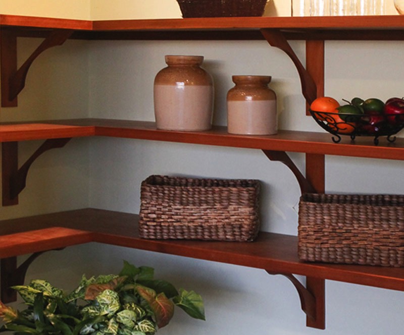 pantry shelving system