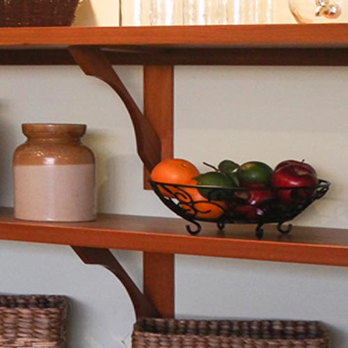 custom pantry shelving